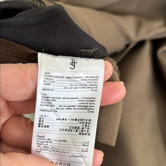 The Frankie Shop
Brown Bea Straight-leg. Size XS L 23" Cropped - Picture 11 of 17